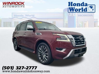 Used 2023 Nissan Armada Platinum w/ Captain's Chairs Package
