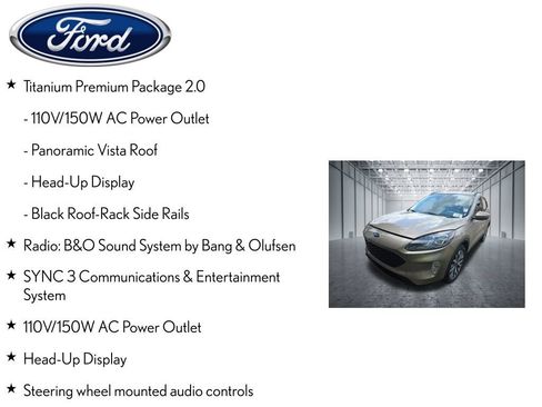 Used 2020 Ford Escape Titanium w/ Titanium Premium Package 2.0 AWD/4WD image 6