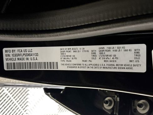 Certified 2025 RAM 1500 Rebel w/ Bed Utility Group image 26