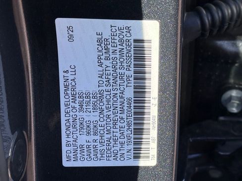 Certified 2026 Honda Civic Sport image 31