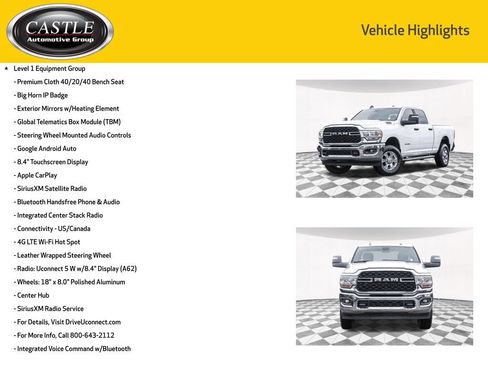 Used 2024 RAM 2500 Big Horn AWD/4WD image 7