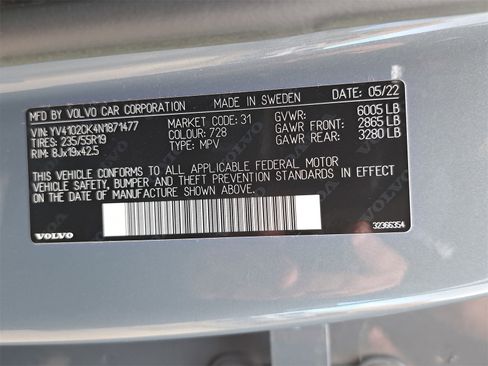 Used 2022 Volvo XC90 T5 Momentum image 11