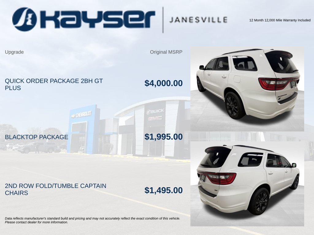 Used 2025 Dodge Durango GT AWD/4WD image 2