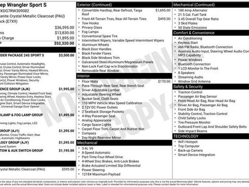 Used 2024 Jeep Wrangler Sport S image 2