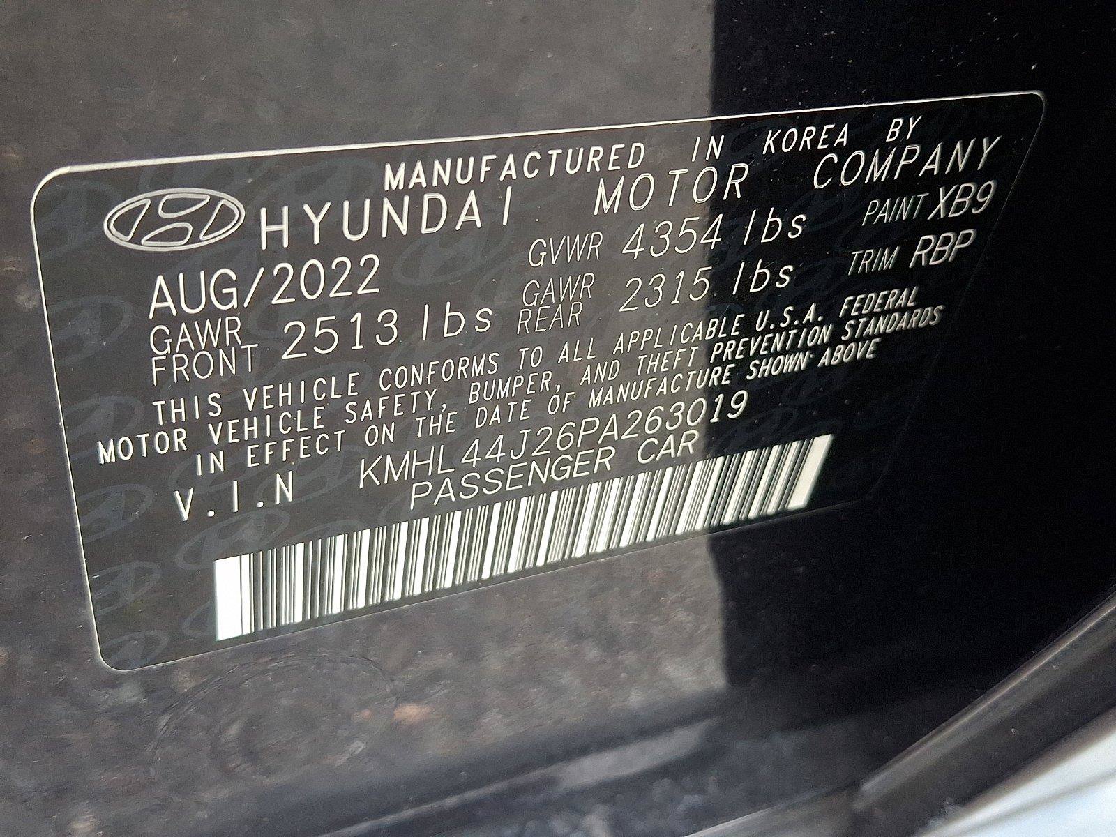 Certified 2023 Hyundai Sonata SEL Plus w/ Cargo Package FWD image 29