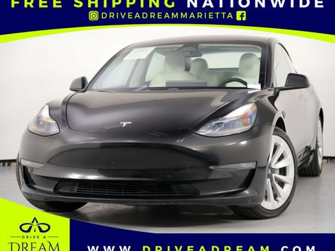 Used 2021 Tesla Model 3 Long Range image 1