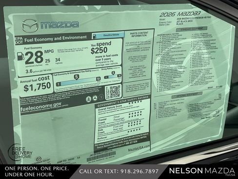 New 2026 MAZDA MAZDA3 2.5 S Hatchback w/ Premium Pkg image 16