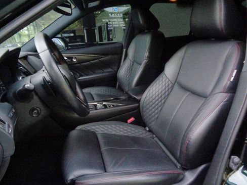 Used 2023 INFINITI Q50 Red Sport 400 w/ Black Opal Edition AWD/4WD image 2