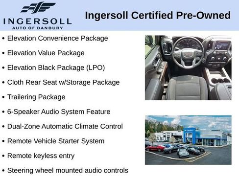 Used 2021 GMC Sierra 1500 Elevation w/ LPO, Elevation Black Package AWD/4WD image 10