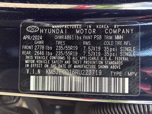 Used 2024 Hyundai Tucson Limited AWD/4WD image 37