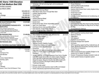 Used 2020 GMC Sierra 1500 Elevation w/ Elevation Value Package