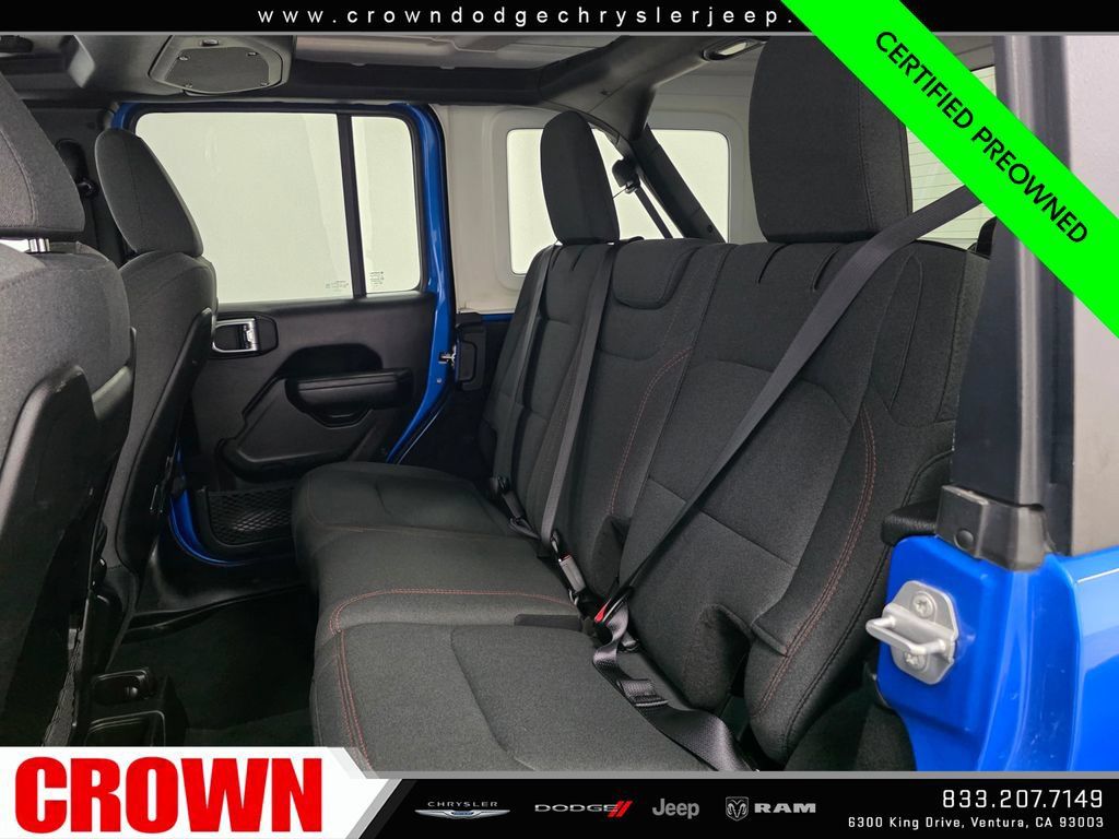 Certified 2025 Jeep Wrangler Unlimited Rubicon AWD/4WD image 20
