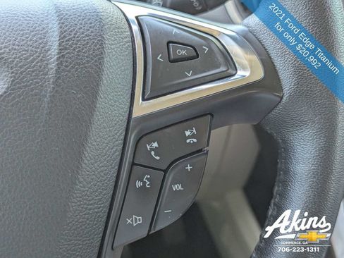 Used 2021 Ford Edge Titanium w/ Cargo Accessory Package FWD image 27