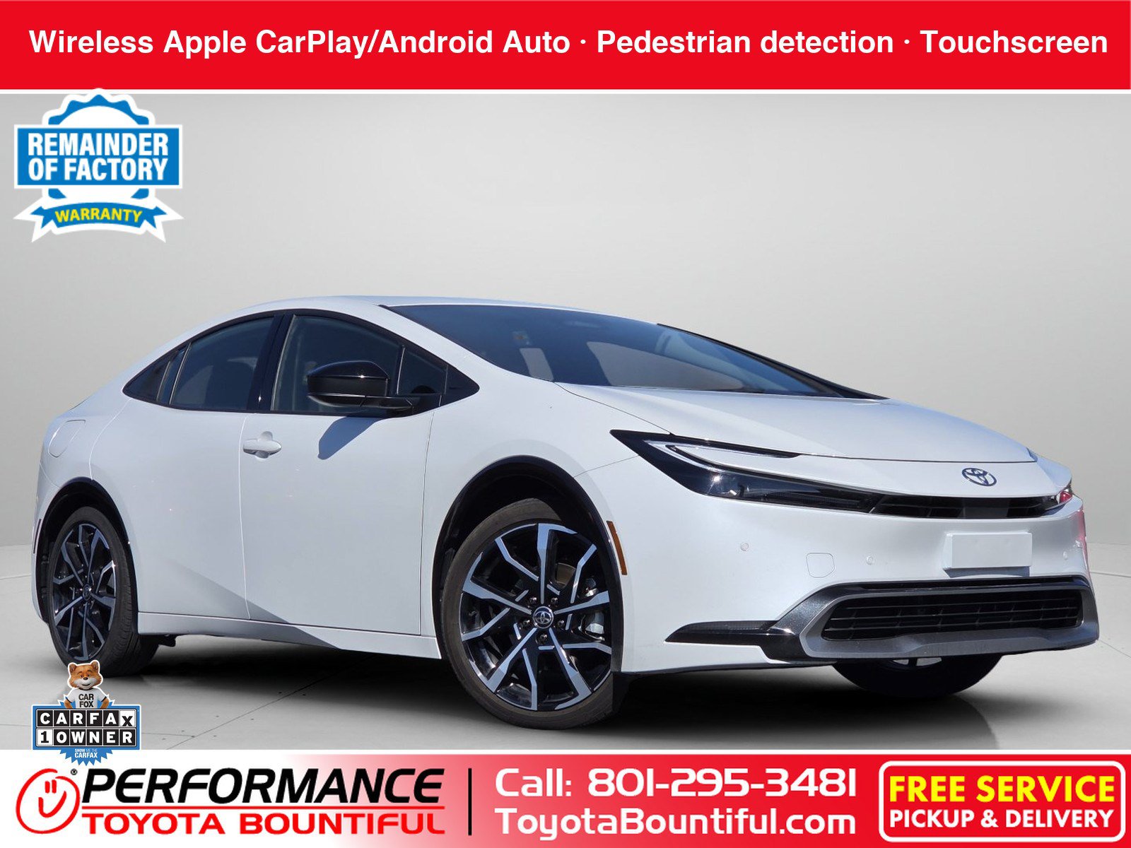 Certified 2026 Toyota Prius Plug-In Hybrid FWD image 1