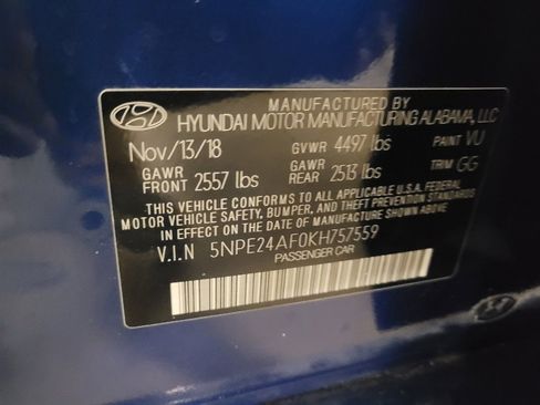 Used 2019 Hyundai Sonata SE image 33