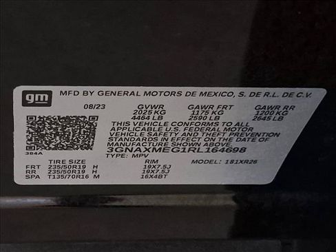 Used 2024 Chevrolet Equinox RS w/ RS Leather Package FWD image 18