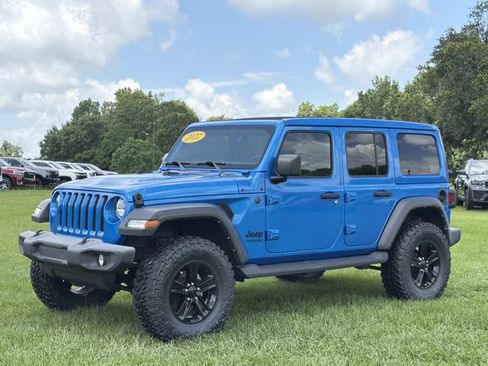 Used 2022 Jeep Wrangler Unlimited Sport w/ Sun And Sound Package AWD/4WD image 14