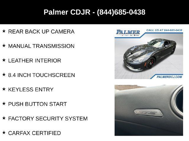 Used 2013 SRT Viper GTS w/ GTS Laguna Interior Pkg RWD image 6