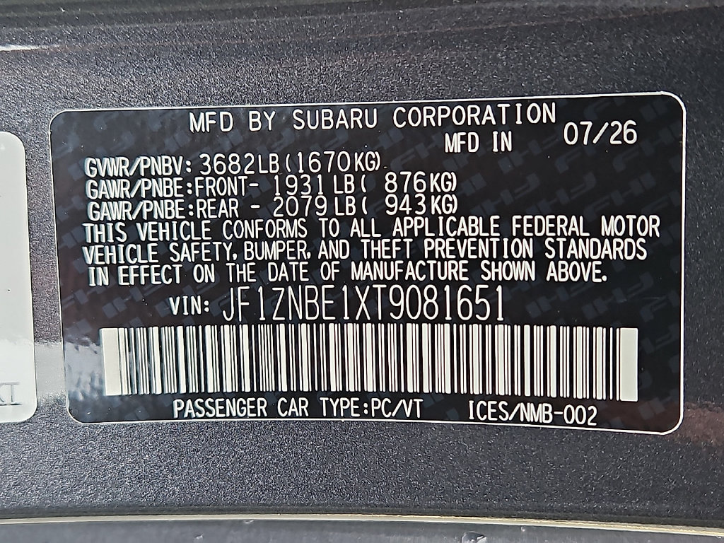 New 2026 Toyota GR86 Premium RWD image 17