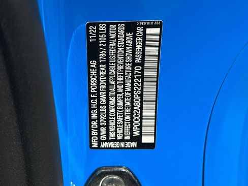 Used 2023 Porsche 718 Boxster Spyder RWD image 44