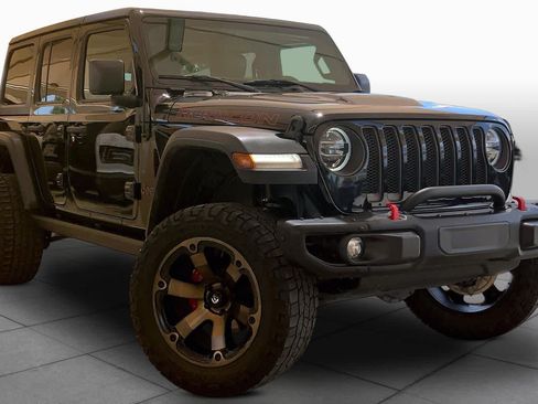 Used 2021 Jeep Wrangler Unlimited Rubicon w/ Steel Bumper Group AWD/4WD image 3