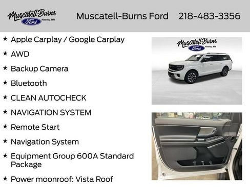 Certified 2025 Ford Expedition Max Platinum AWD/4WD image 7