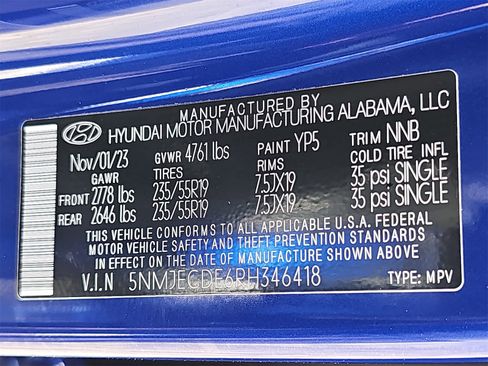 Used 2024 Hyundai Tucson Limited image 45