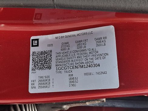 Used 2021 Chevrolet Colorado LT w/ LT Convenience Package AWD/4WD image 28
