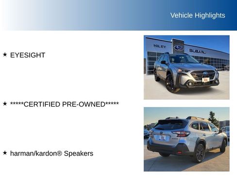 Certified 2025 Subaru Outback Onyx Edition image 5