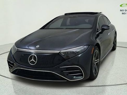 Used 2024 Mercedes-Benz EQS 450+ 4MATIC Sedan w/ AMG Line Exterior Package image 3
