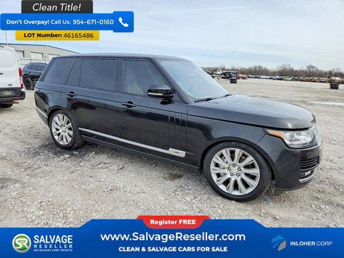 Used 2014 Land Rover Range Rover Long Wheelbase Supercharged AWD/4WD image 5