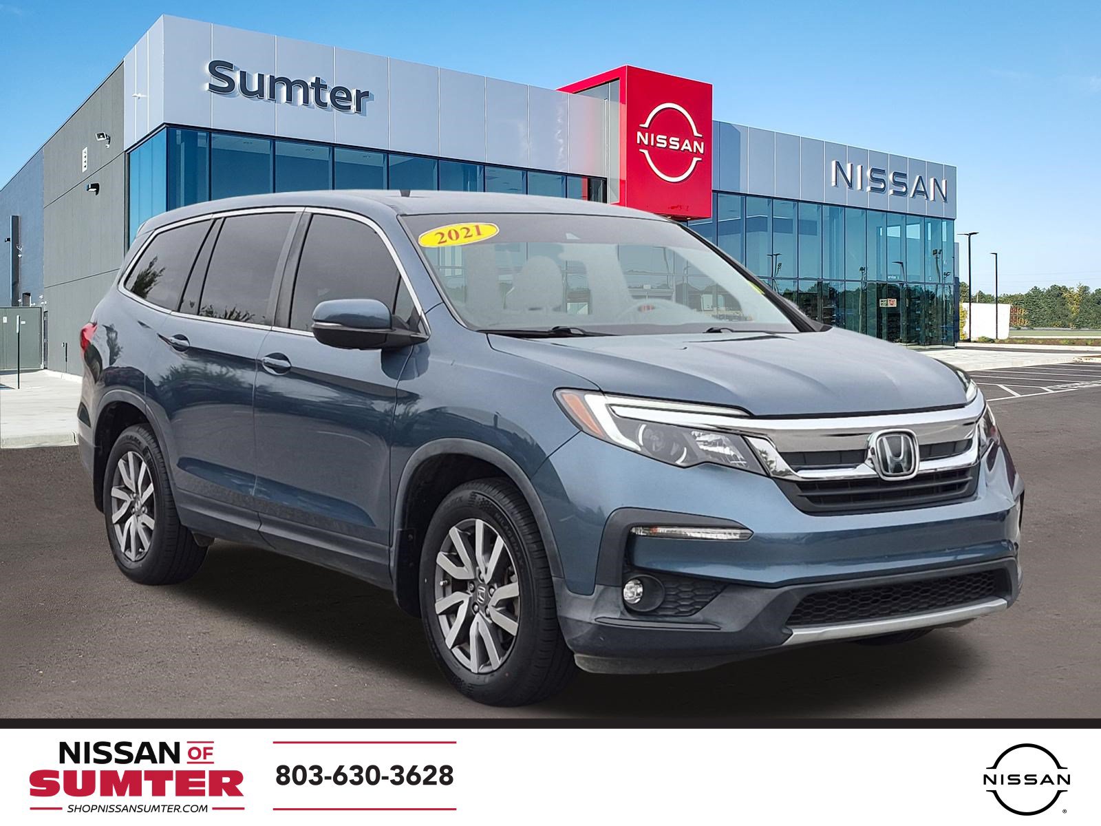 Used 2021 Honda Pilot EX image 1