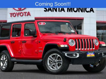 Used 2020 Jeep Wrangler Unlimited Sahara
