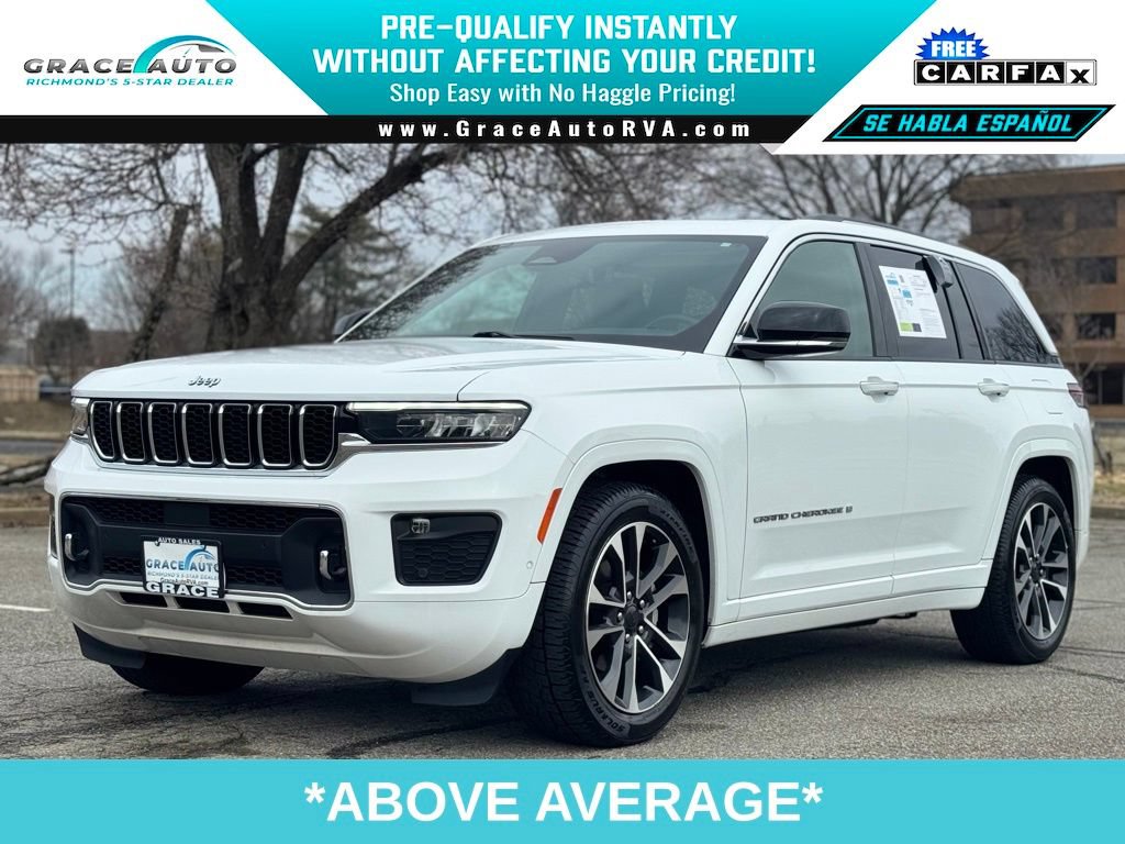 Used 2022 Jeep Grand Cherokee Overland w/ Luxury Tech Group IV AWD/4WD image 1