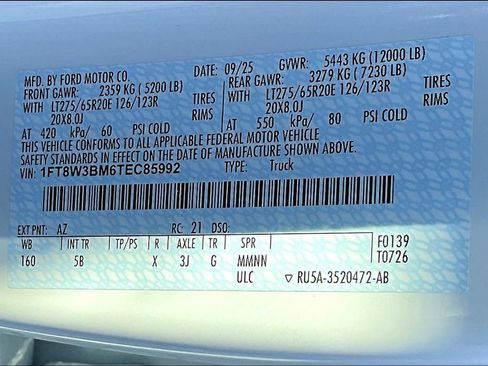 New 2026 Ford F350 Lariat w/ Lariat Ultimate Package image 13