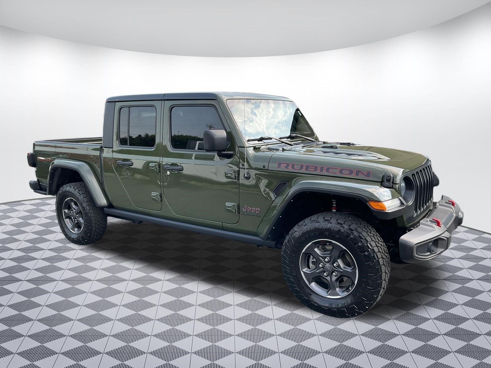 Used 2021 Jeep Gladiator Rubicon w/ Uconnect 4C Nav & Sound Group AWD/4WD image 1