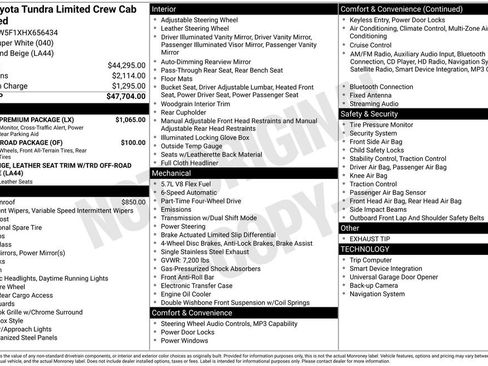 Used 2017 Toyota Tundra Limited w/ Limited Premium Package image 20