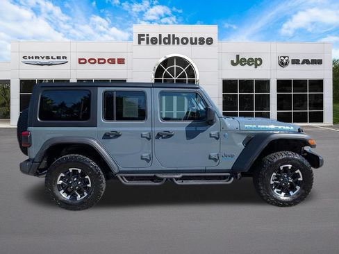 Used 2024 Jeep Wrangler Unlimited Rubicon 4xe w/ Safety Group AWD/4WD image 4