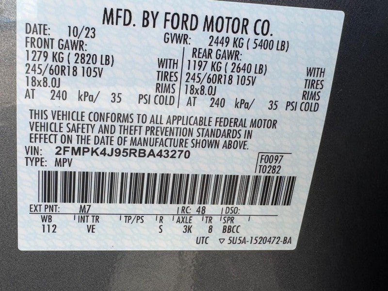Used 2024 Ford Edge SEL w/ Convenience Package AWD/4WD image 28