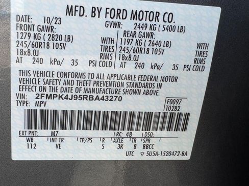 Used 2024 Ford Edge SEL w/ Convenience Package AWD/4WD image 28