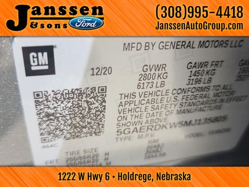 Used 2021 Buick Enclave Avenir FWD image 23