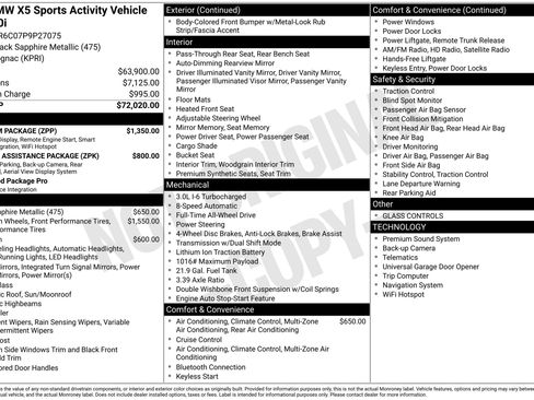 Used 2023 BMW X5 xDrive40i w/ Premium Package AWD/4WD image 28