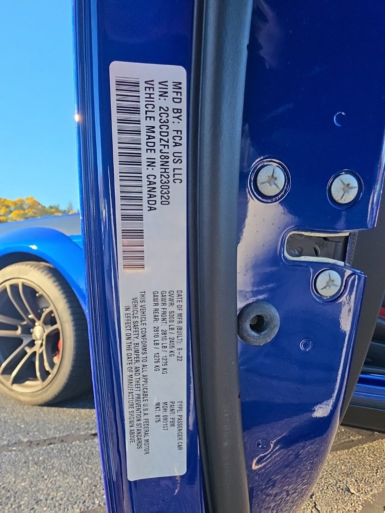 Used 2022 Dodge Challenger R/T Scat Pack RWD image 30