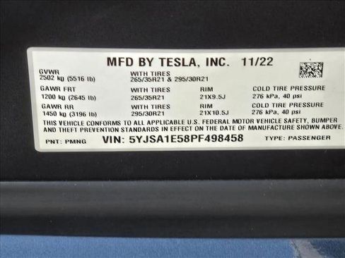Used 2023 Tesla Model S Standard Range image 22