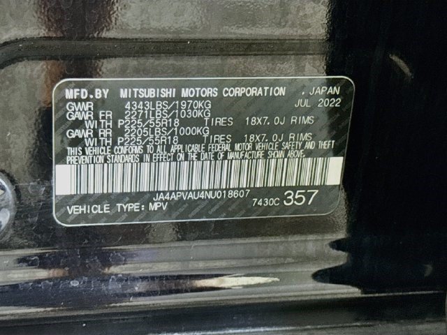 Used 2022 Mitsubishi Outlander Sport SE FWD image 39