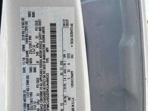 Used 2019 Ford Escape SE AWD/4WD image 14
