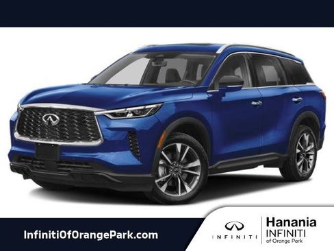 Used 2023 INFINITI QX60 Luxe w/ Cargo Package FWD image 1