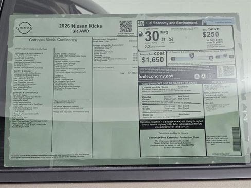 New 2026 Nissan Kicks SR w/ Cold Weather Package image 41