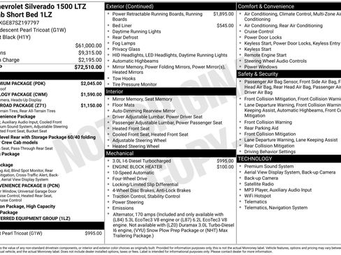 Used 2025 Chevrolet Silverado 1500 LTZ w/ LTZ Premium Package AWD/4WD image 3