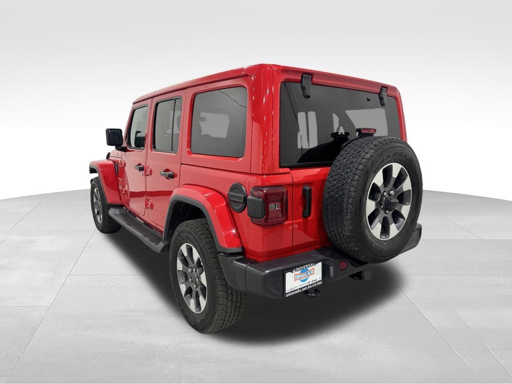 Used 2021 Jeep Wrangler Unlimited Sahara w/ Uconnect 4C Nav & Sound Group AWD/4WD image 36